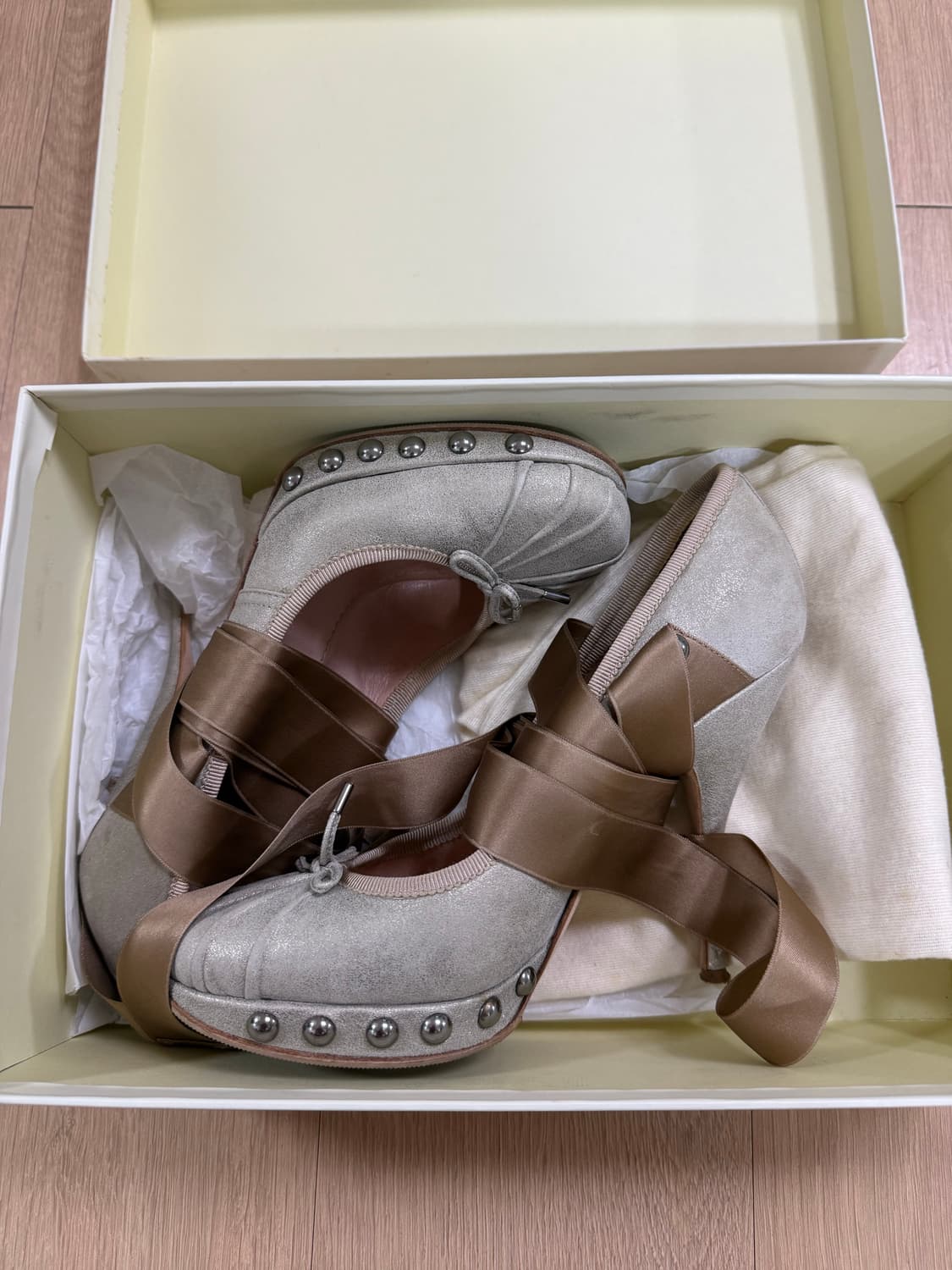 장 폴 고티에 스터드 발레리나 힐 2009 Spring 상품이미지2