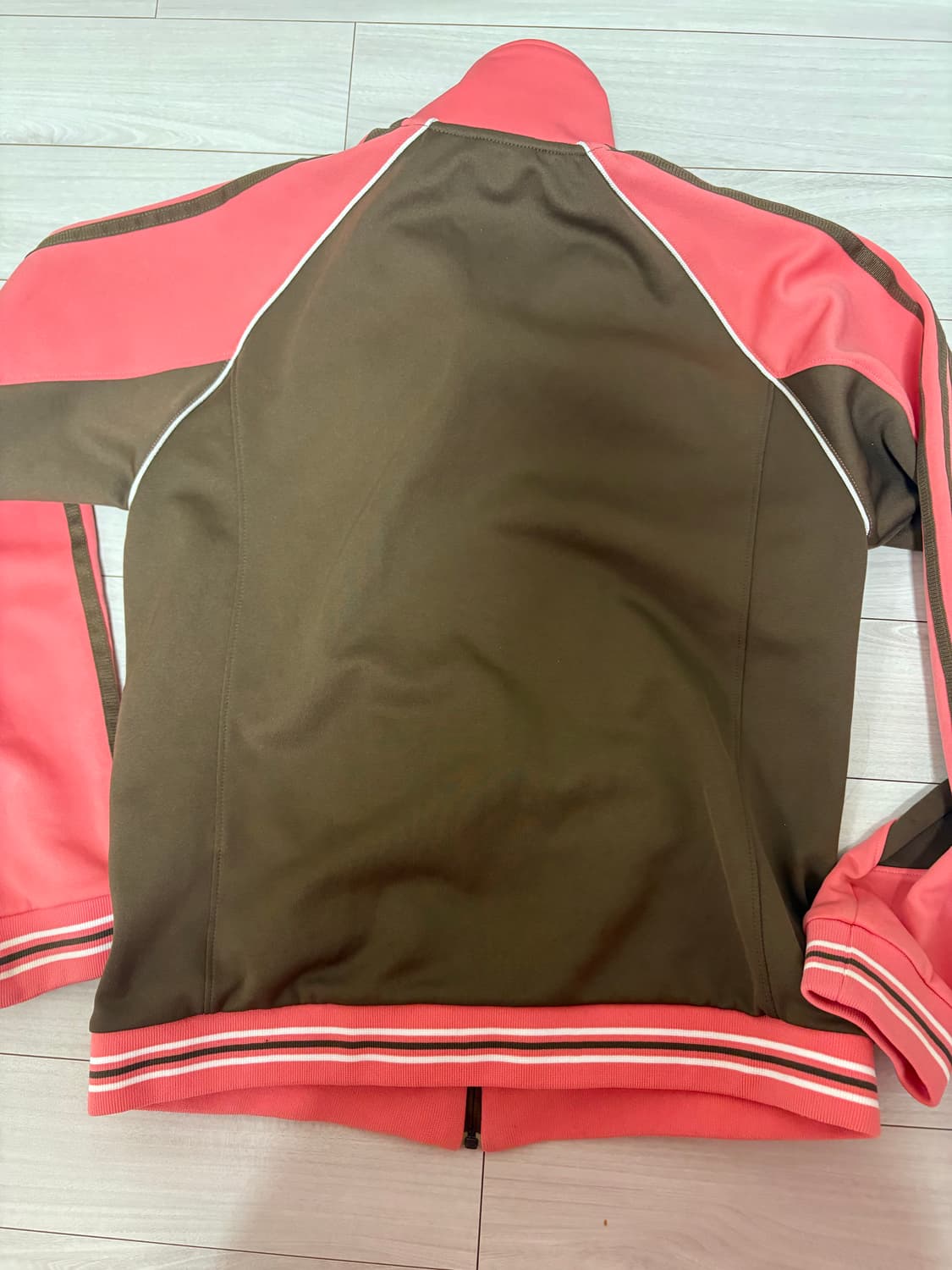 아디다스 3로고 져지 초코핑크 상품이미지2