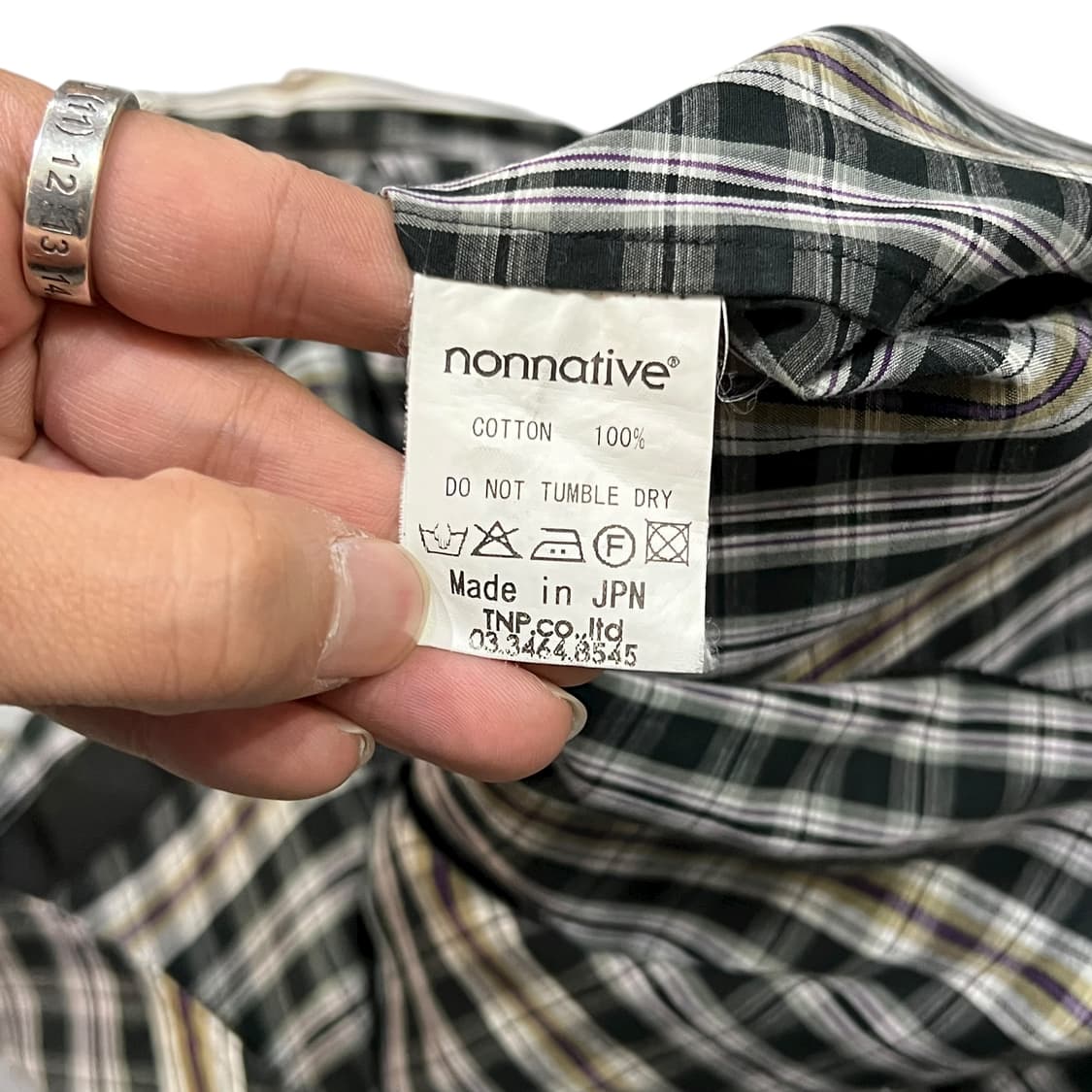  논네이티브 체크 웨스턴 셔츠 y14033 상품이미지8