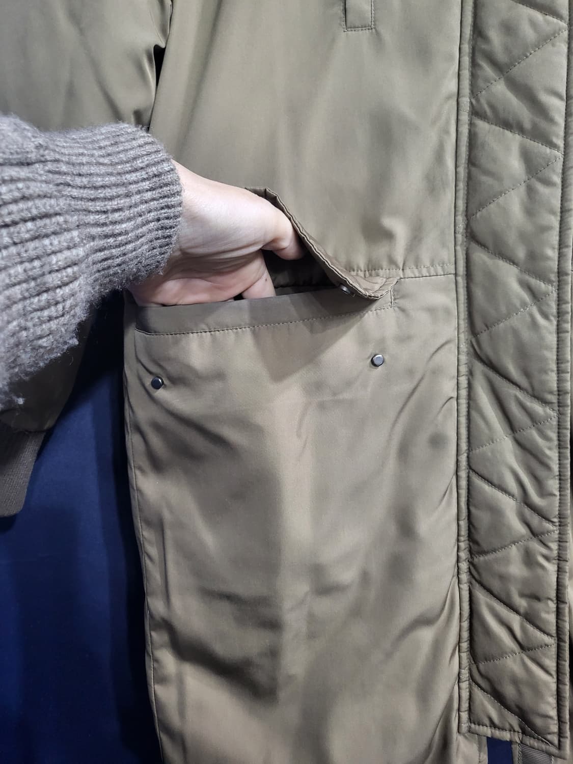 디즈니 덕다운 리버시블 퀼팅 패딩 상품이미지6