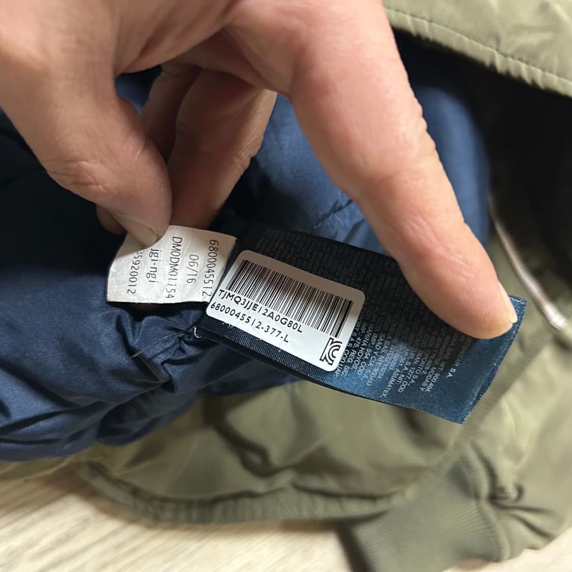 타미힐피거 롱 점퍼 105 상품이미지3