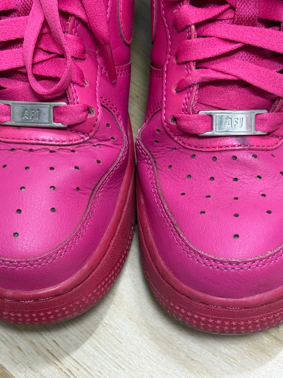 나이키 에어포스 파이어베리 피어스 핑크 230 상품이미지3