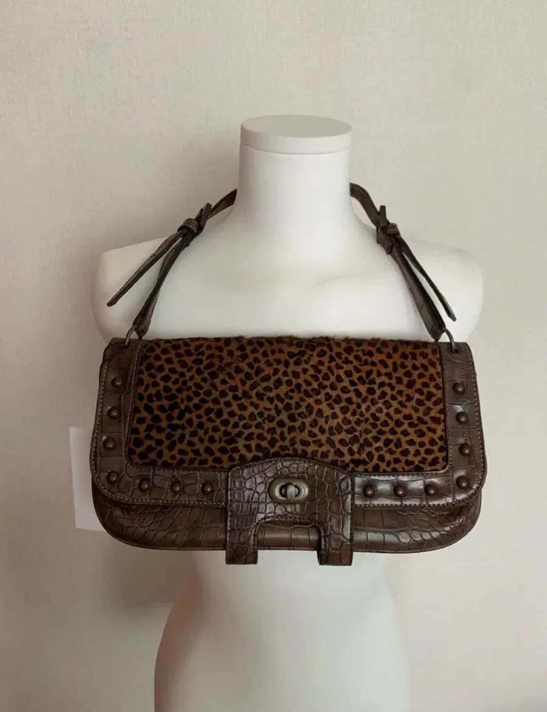 빈티지 레오파드 백 상품이미지1