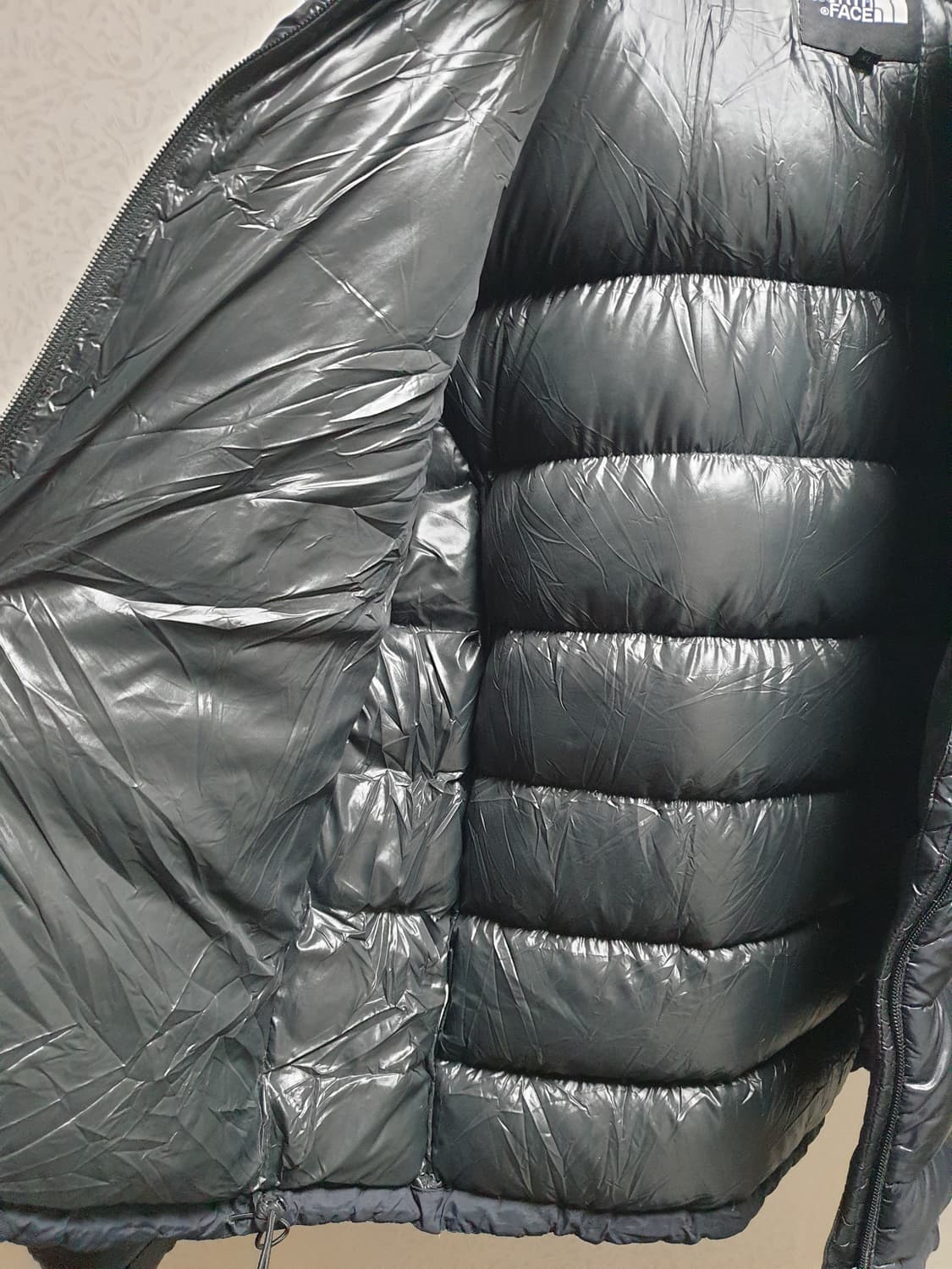 [xl/105] 노스페이스 메트로패딩 유광블랙 상품이미지9