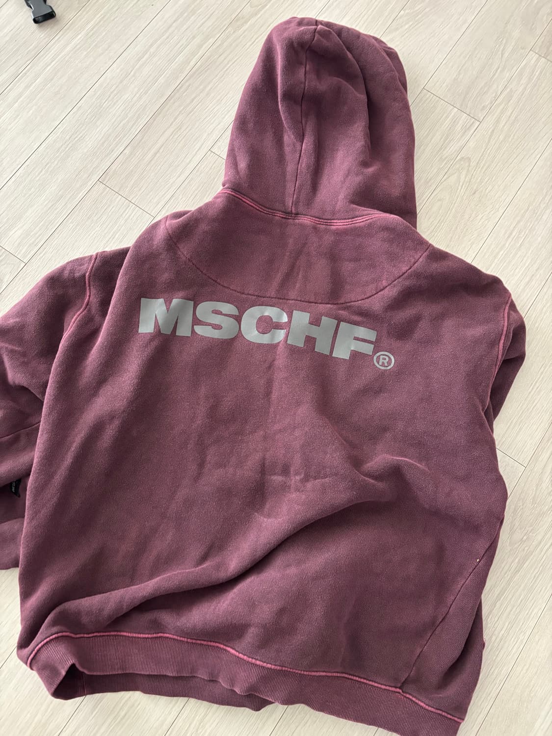 미스치프 5 more of me 퍼플 후드티 L  상품이미지2