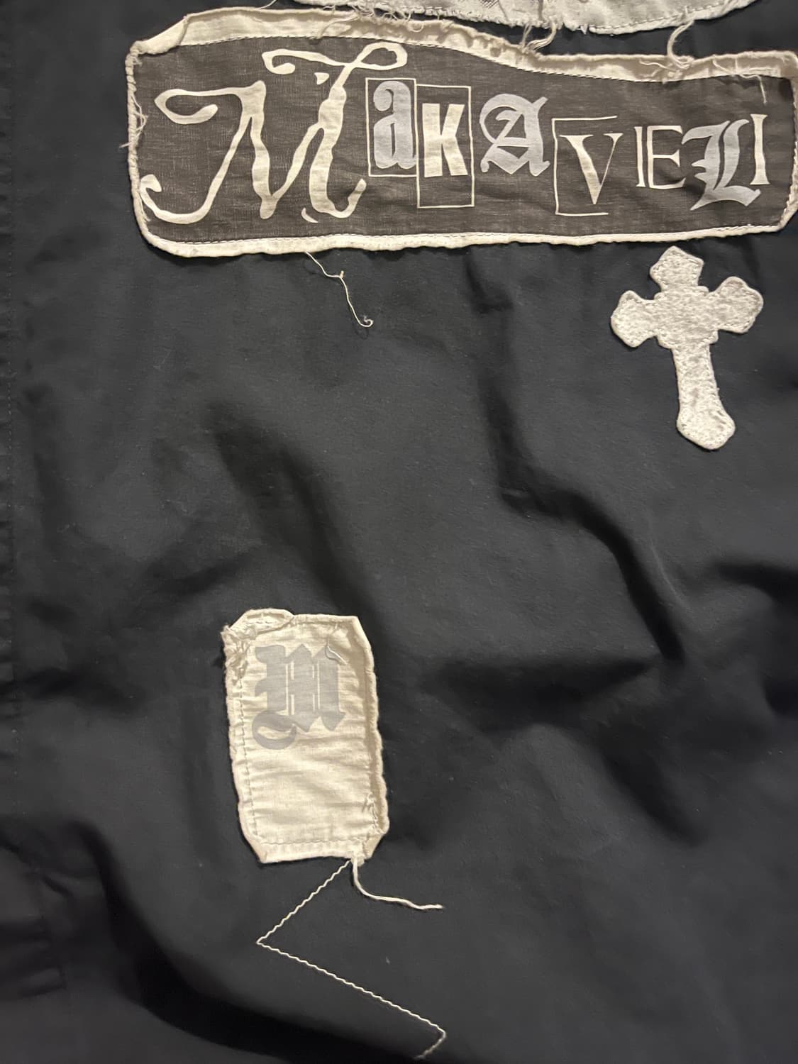 2pac “makaveli” patchwork shirt xl 퍽 상품이미지5