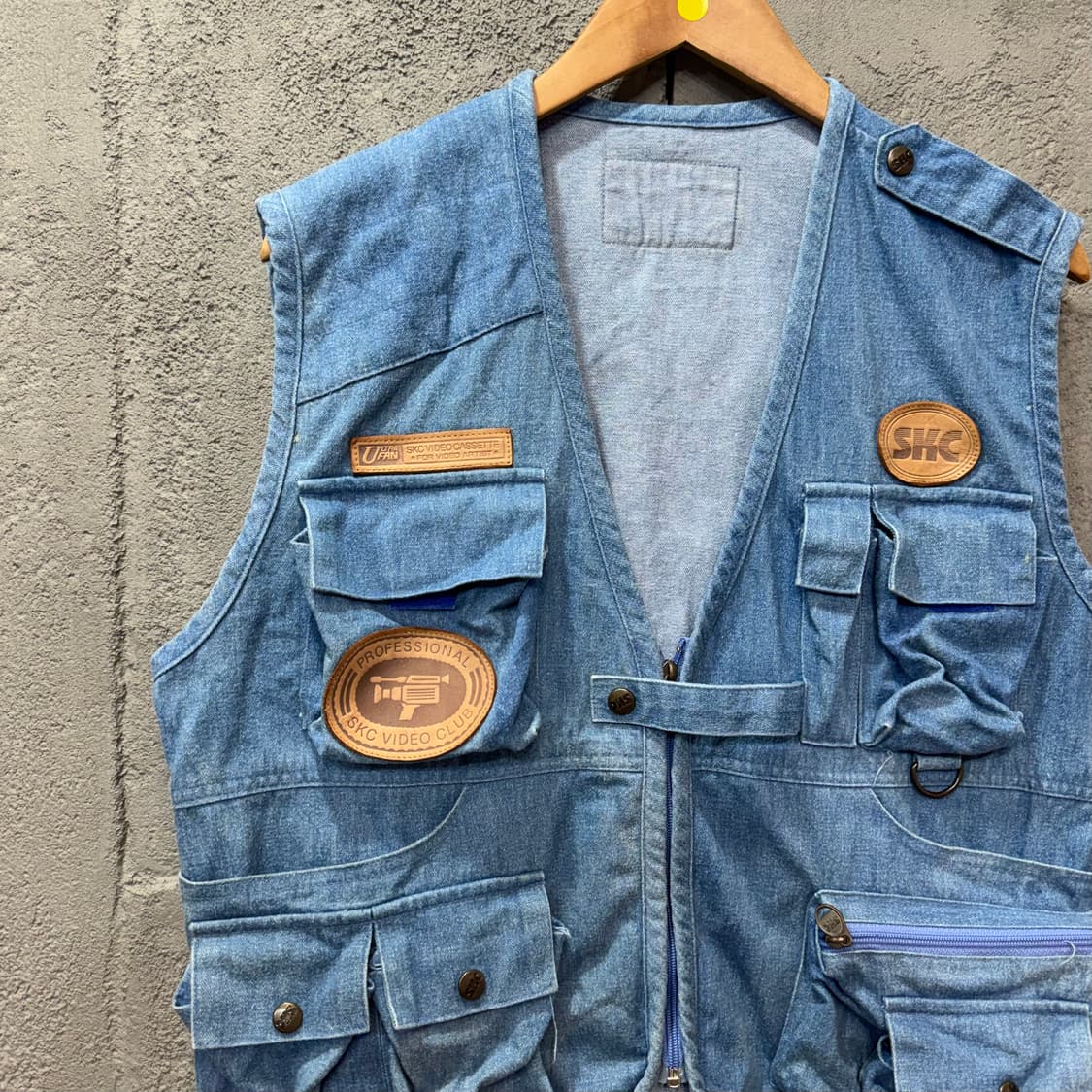 SKC 비디오클럽 테크 데님 베스트 (L)   상품이미지2