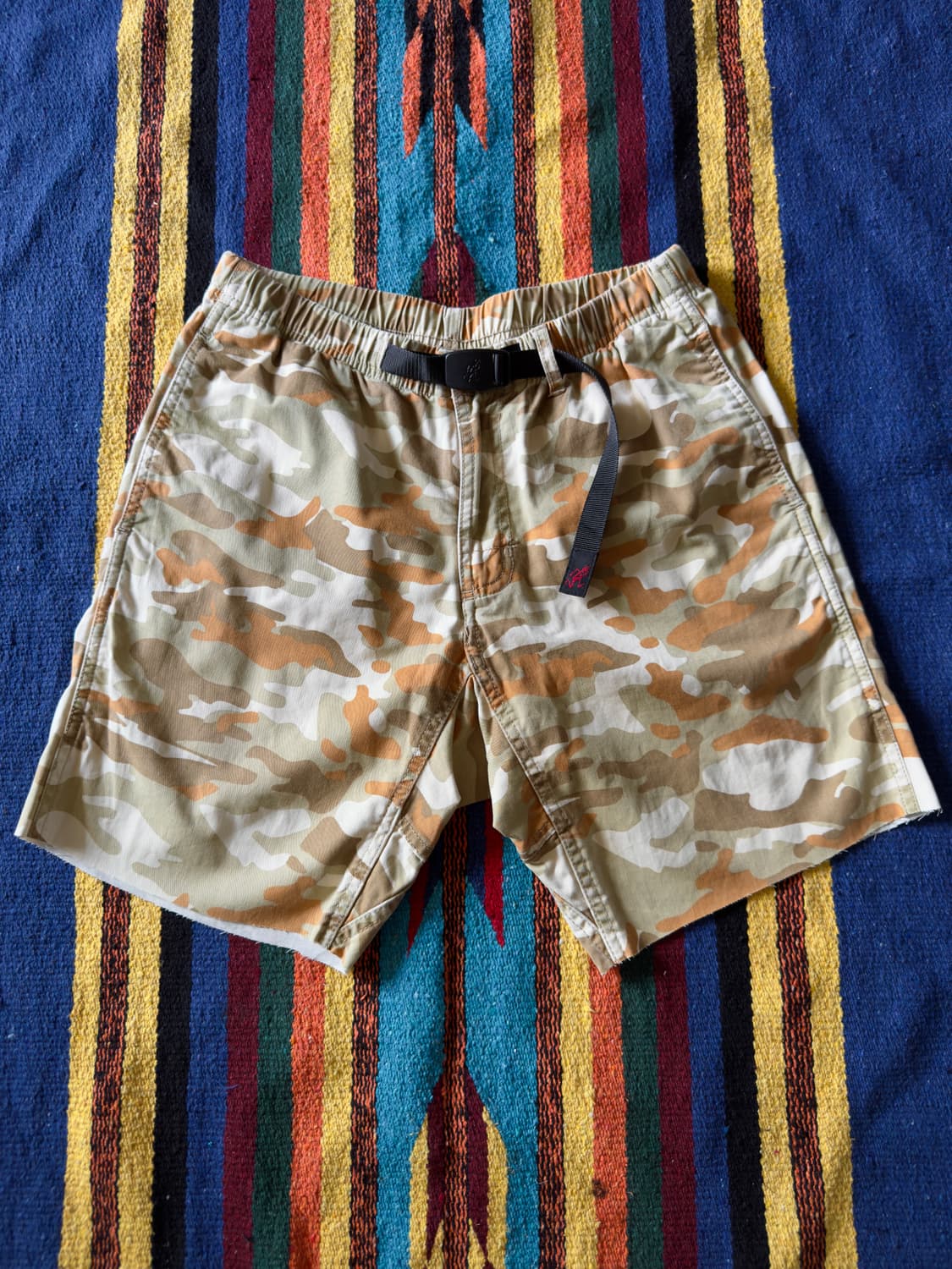 Gramicci Beige camo Half pants 상품이미지3