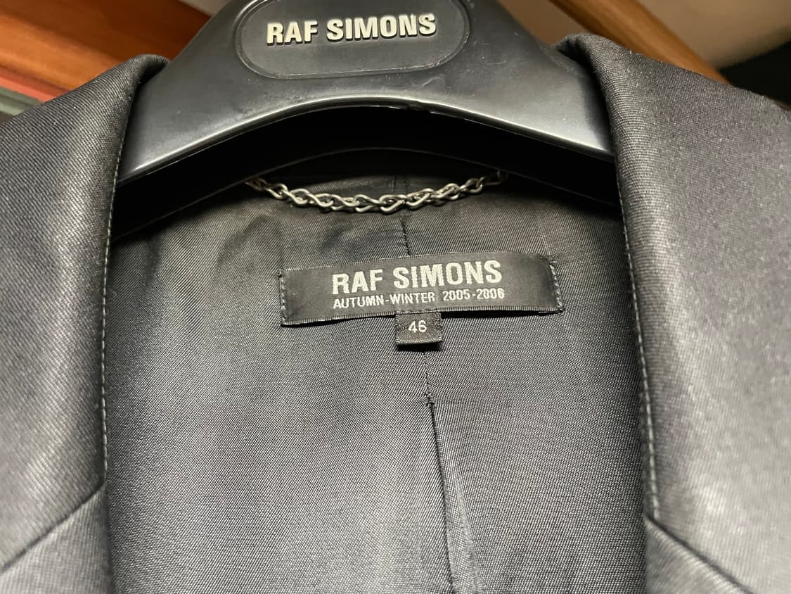 라프시몬스 aw05 테일러드 자켓 상품이미지2