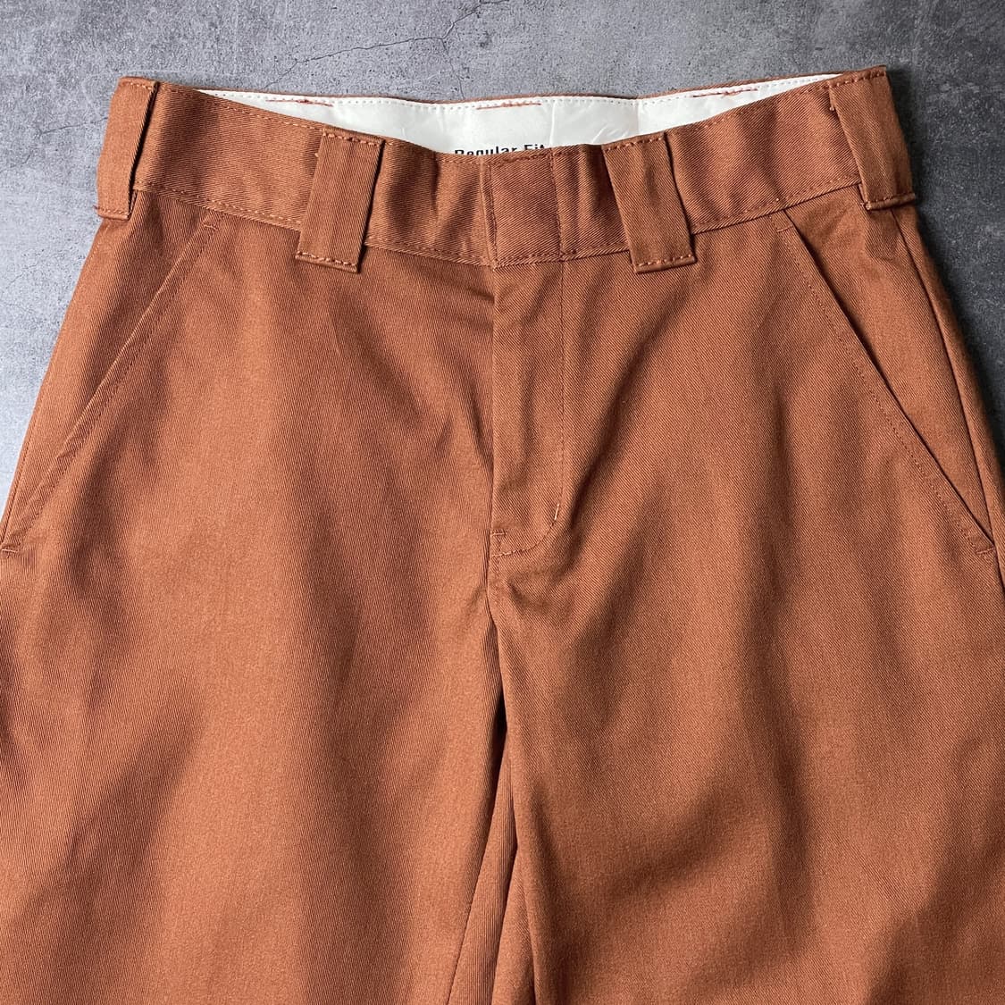 DICKIES 디키즈 빈티지 딥 오렌지 레귤러핏 워크 팬츠 A00866 상품이미지2