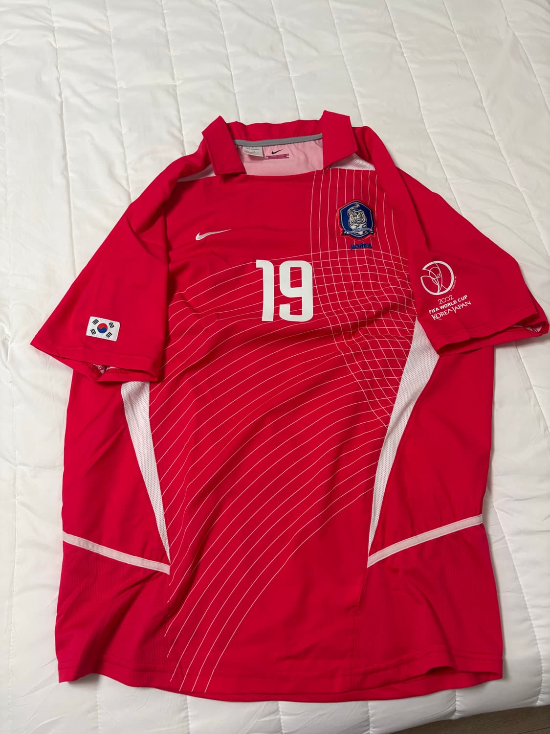 나이키 2002 월드컵 대한민국 유니폼 19번 안정환 상품이미지1