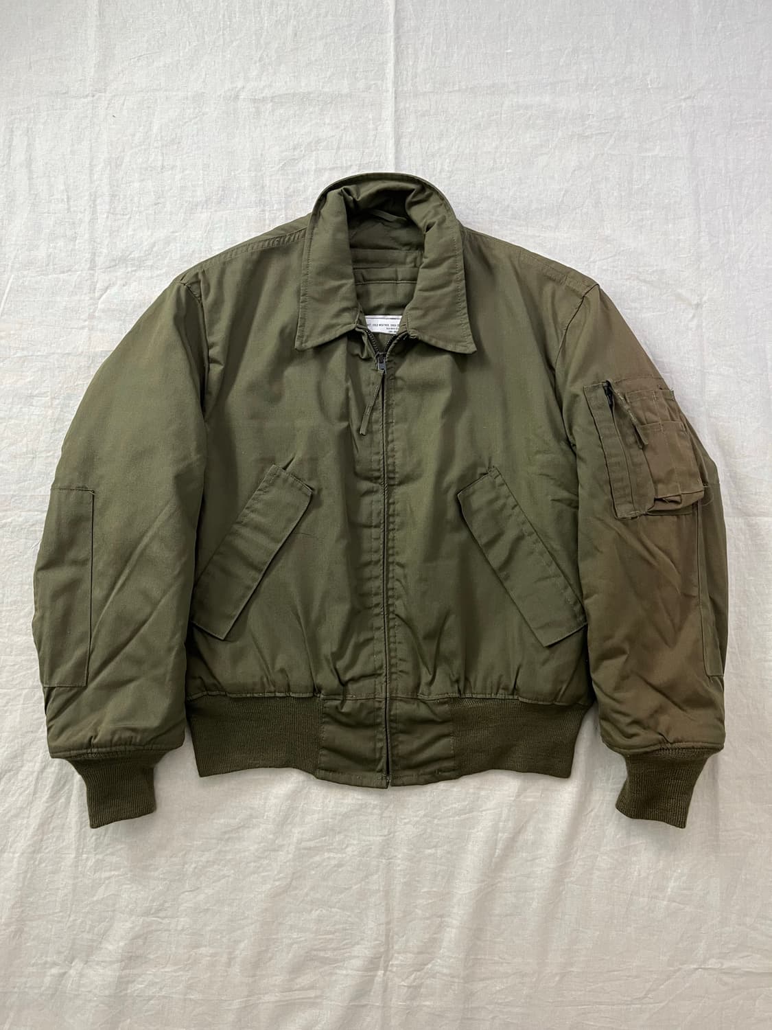 90s U.S Army CVC 탱커 자켓 미군 밀리터리 빈티지 상품이미지1