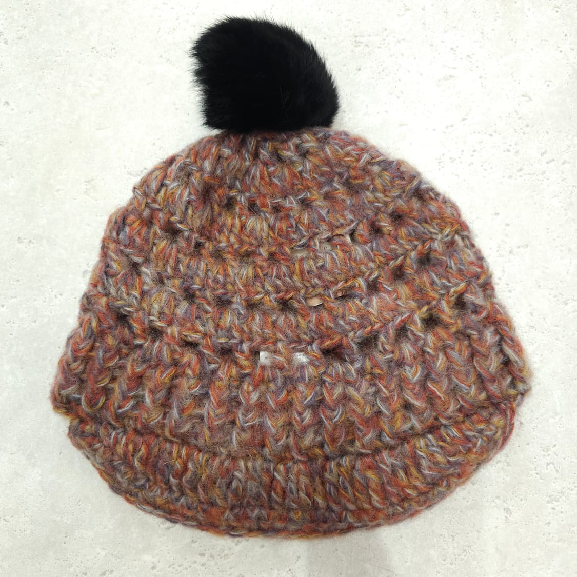 LUNE JUMELLE 울 알파카 니트 방울 비니 털모자 상품이미지2