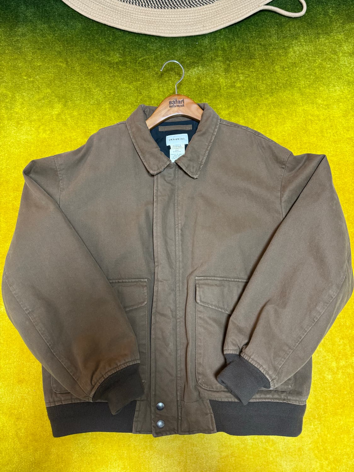 25fw 카키스자켓 상품이미지1