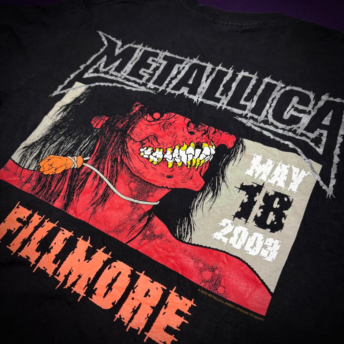 00s Metallica “St. Anger” Fillmore Tee 상품이미지1