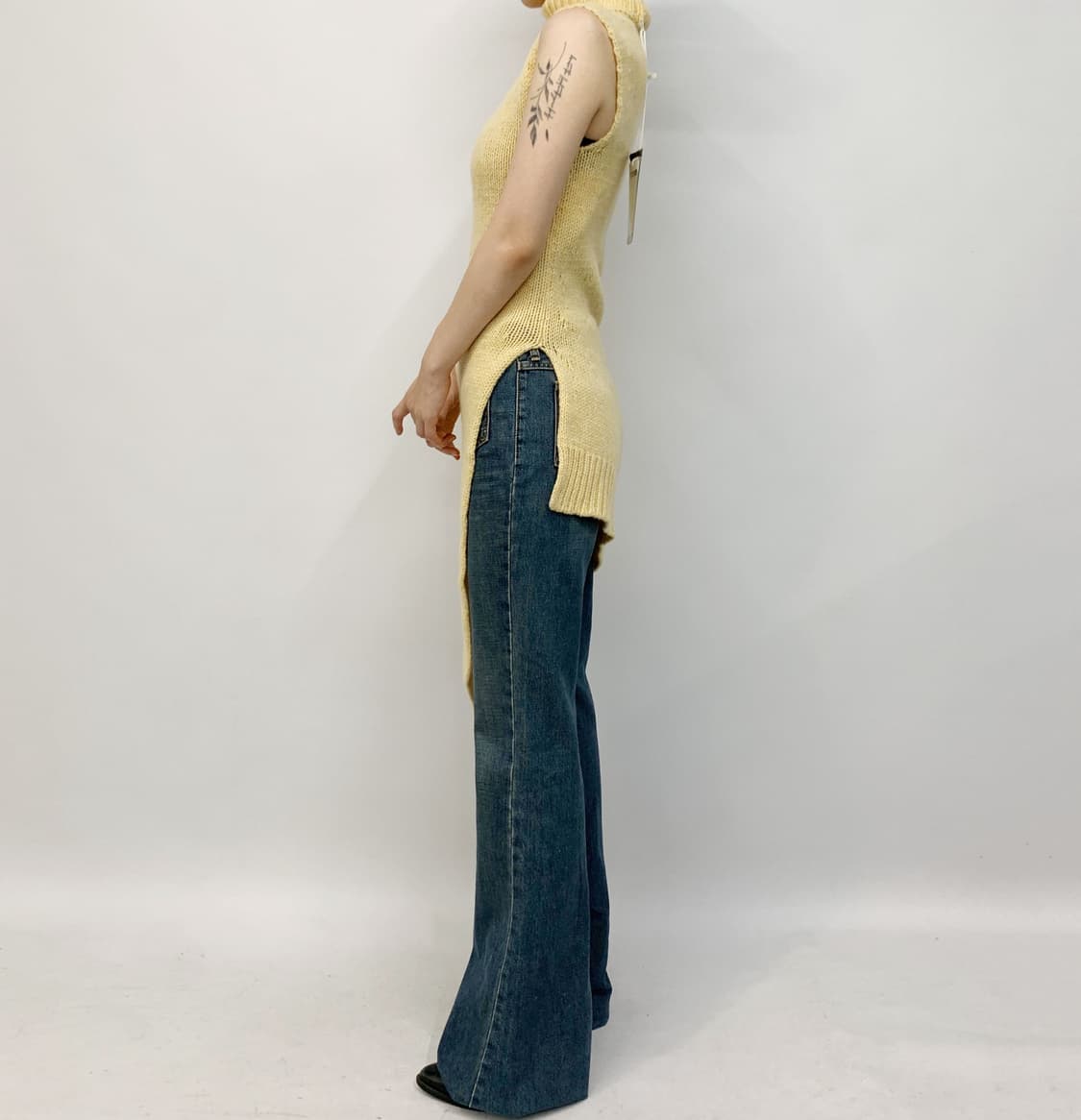 질 샌더 언발란스 니트 원피스 상품이미지2