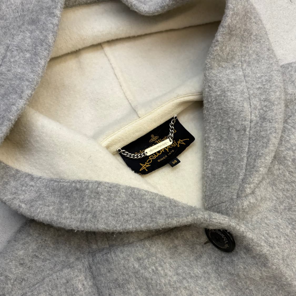 [ 38 ] 비비안웨스트우드 울 후드 코트 상품이미지3