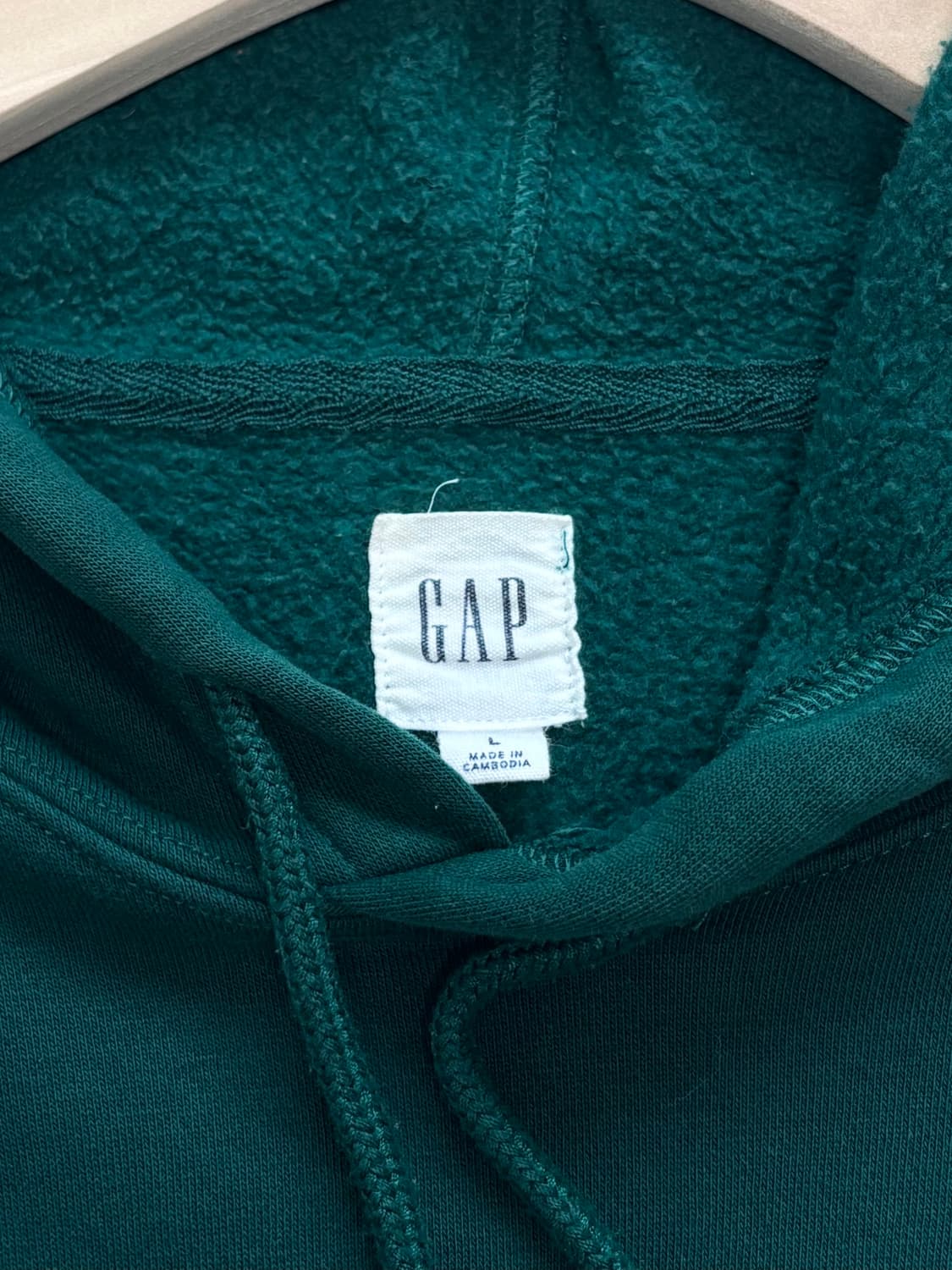 Gap 갭 그린 기모 후드티 상품이미지5
