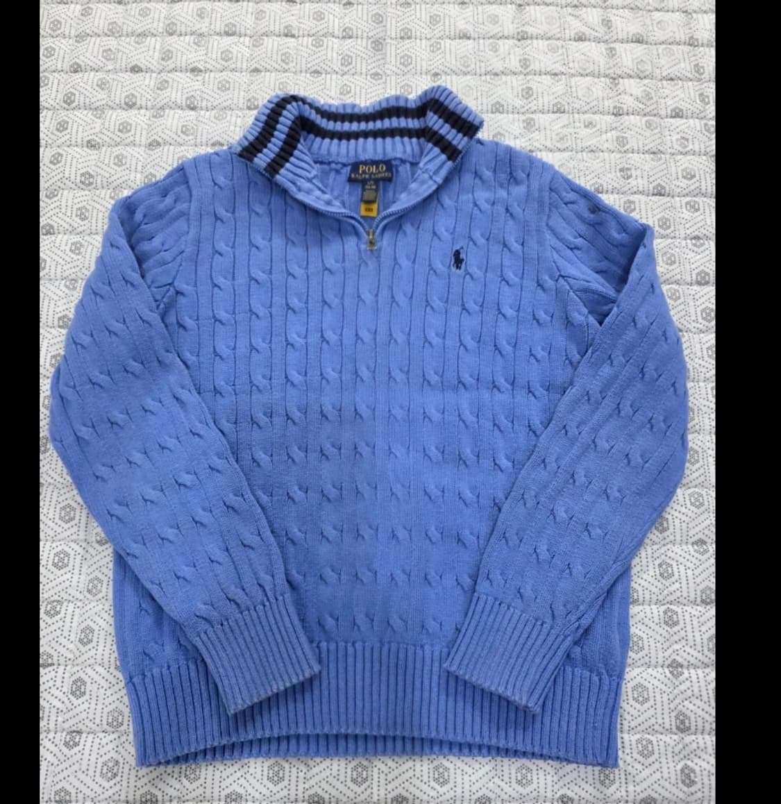 신형 폴로 랄프로렌 반집업 니트 55반 상품이미지1