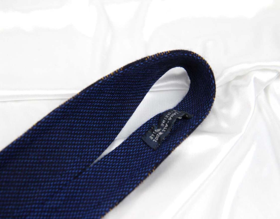 밀라숀 8.3cm A+등급 양면 울 니트 남자 명품 넥타이 상품이미지4