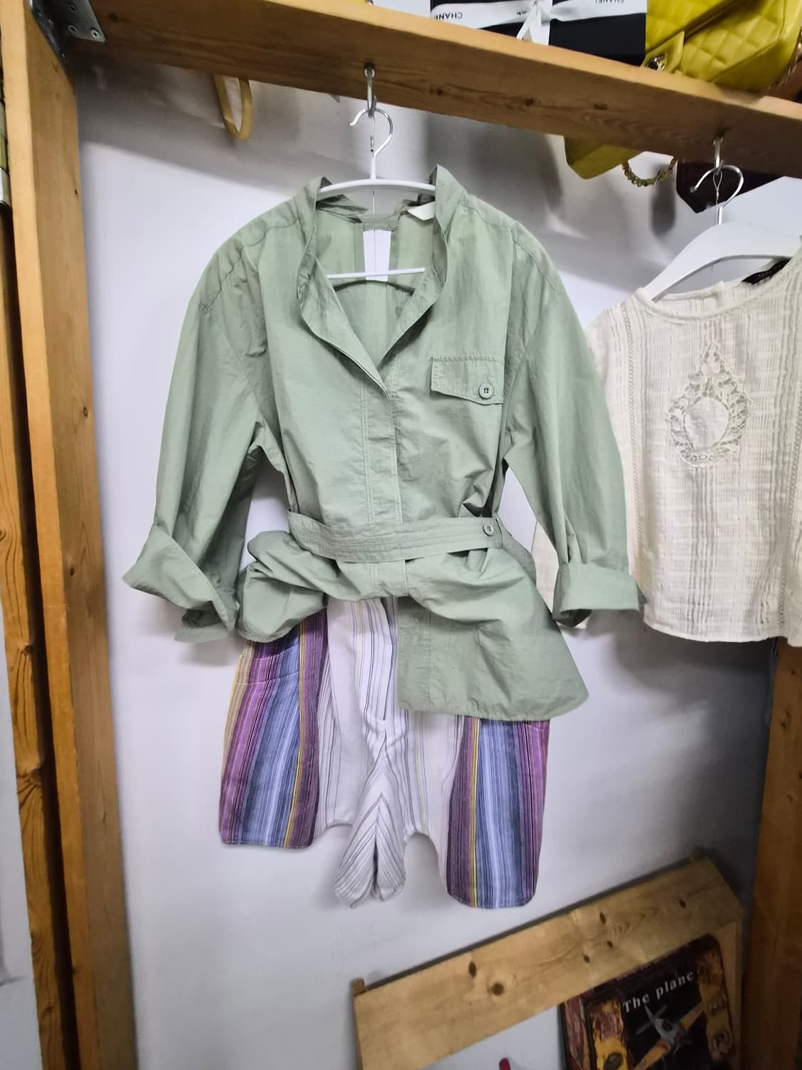 듀엘 바스락 숏 트렌치점퍼. 듀엘 코튼 반바지 상품이미지1