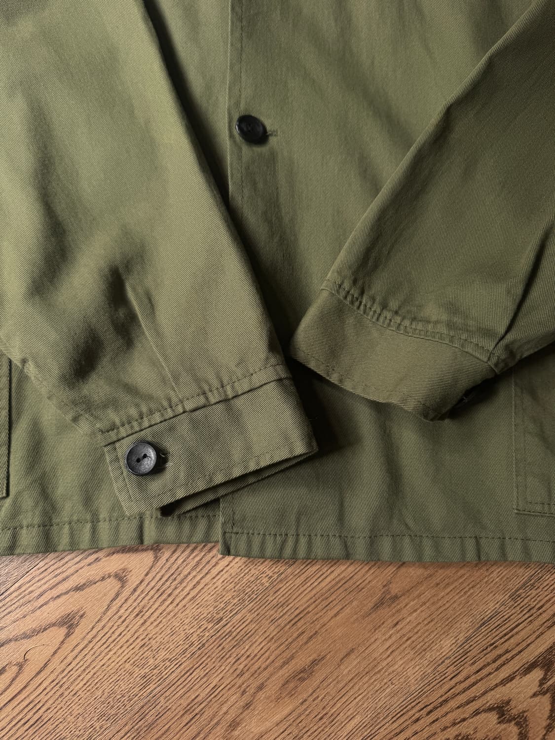 [2XL]빈티지 올리브 그린 프렌치 워크자켓 상품이미지5