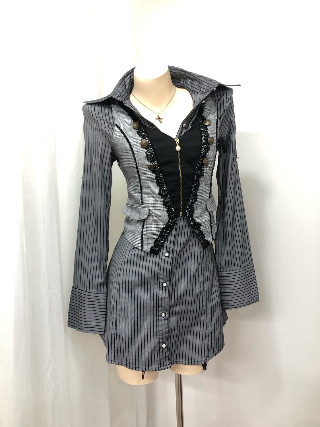 navy dollish antique gal set /DOHC,엑시즈팜 상품이미지5