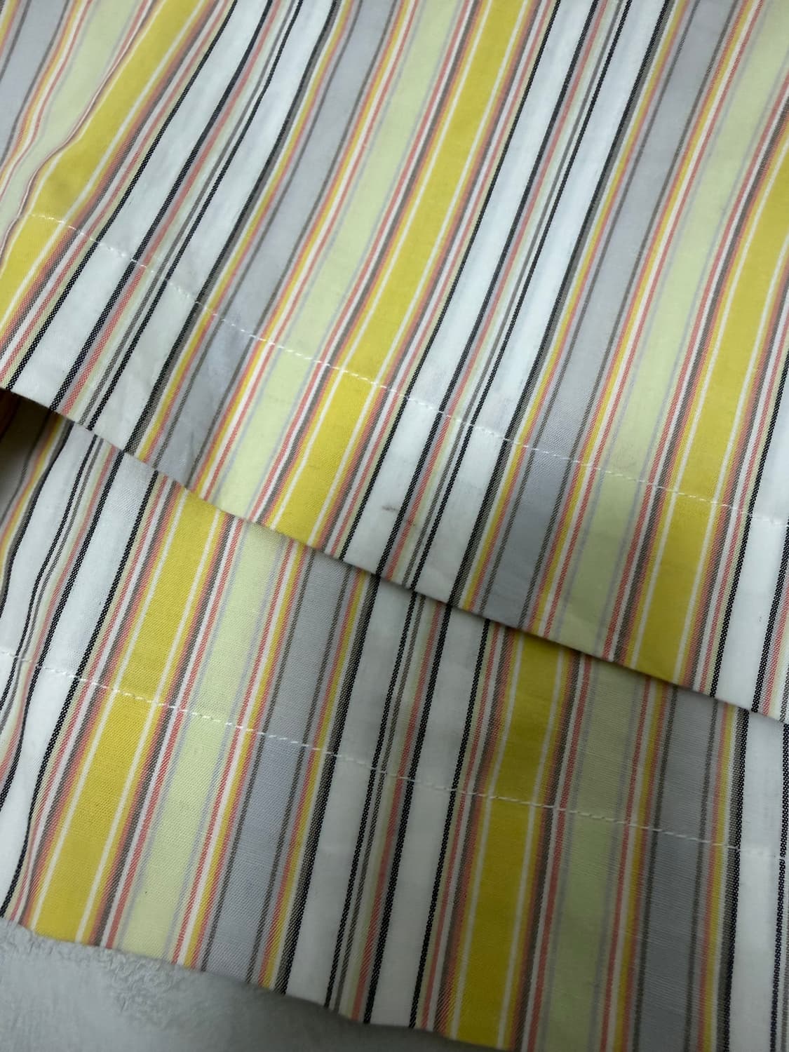 오버듀플레어 STRIPE WIDE PANTS_YELLOW 상품이미지10