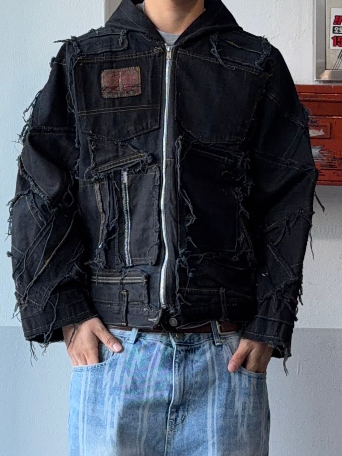 리바이스 커스텀 데님 후드 자켓 상품이미지1