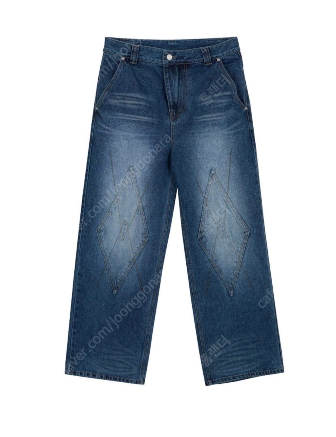 etce 다이아패치 데님팬츠 상품이미지2