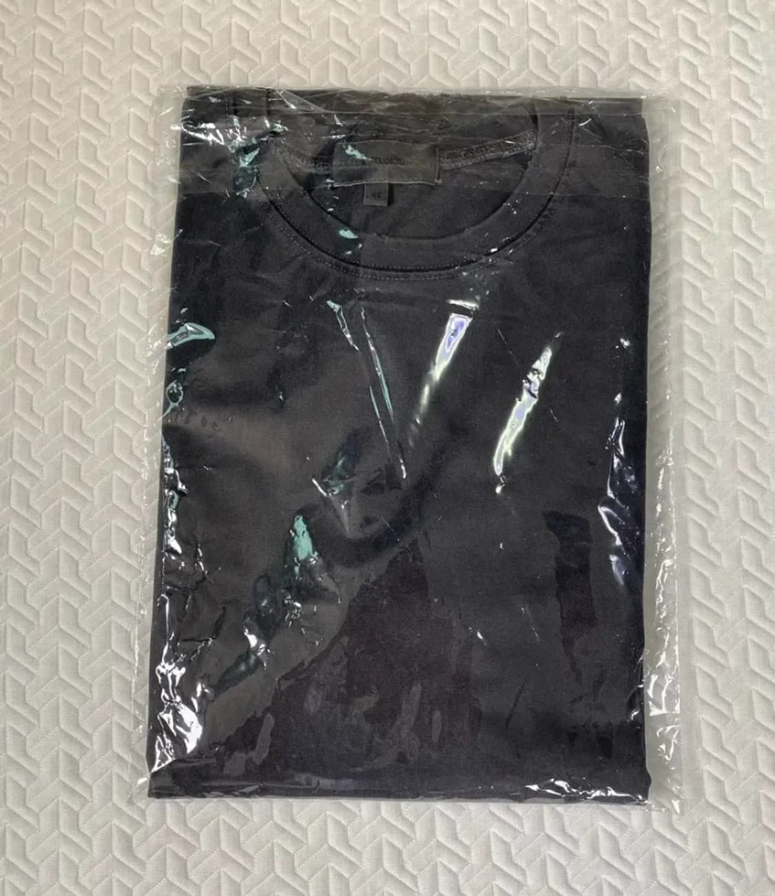 오엑스스튜디오 피그먼트 데미지드 티셔츠 차콜그레이 46 상품이미지2