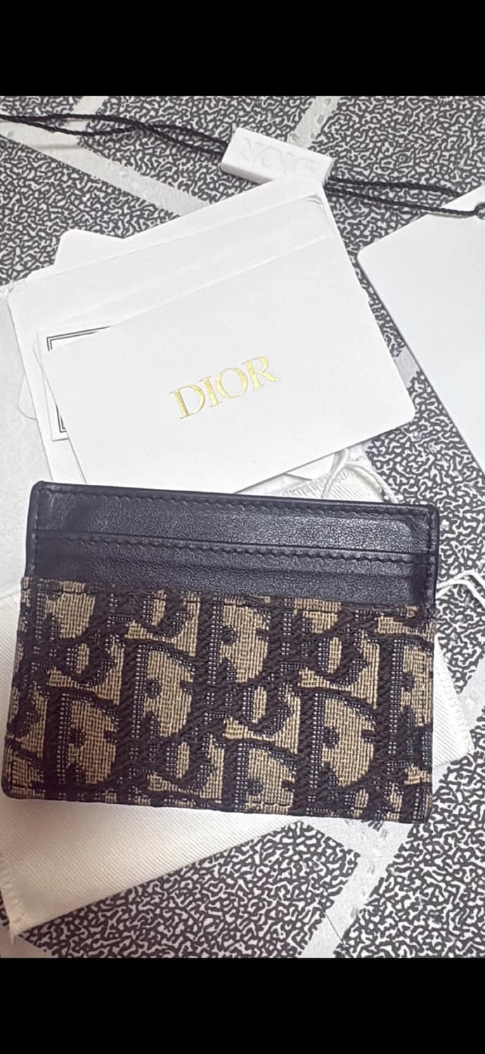 디올 오블리크 몽테인 카드지갑 풀구성 상품이미지3