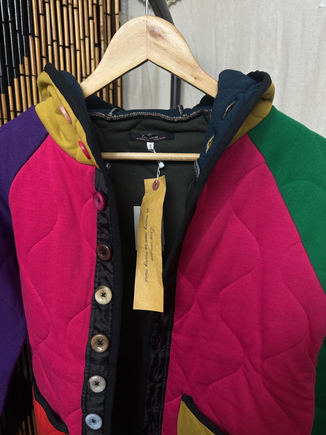 LENS CONCAVE 후드 가디건 상품이미지7