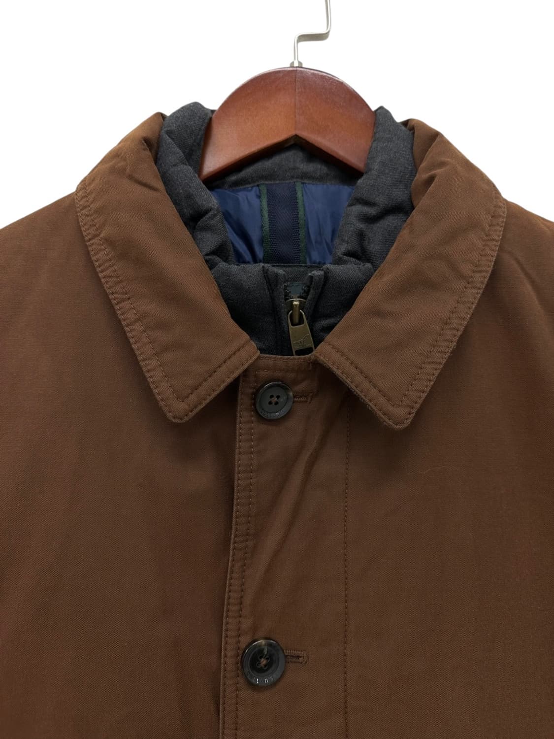 헨리코튼 구스다운 패딩코트 브라운 (XL)  상품이미지3