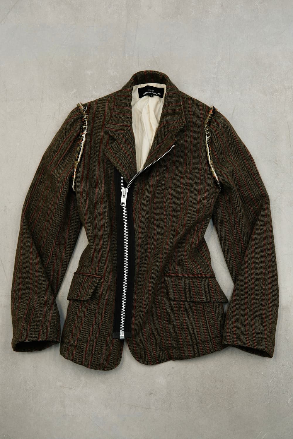 Comme des garcons tweed docking jacket 상품이미지6