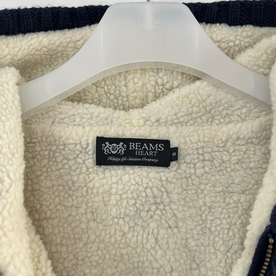 빔즈 하트 BEAMS HEART 노르딕 양털안감 후드집업 상품이미지7