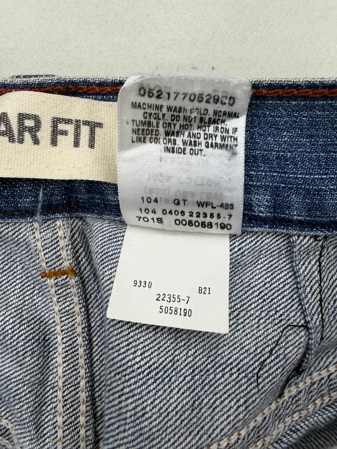 리바이스 505 데님팬츠 상품이미지4