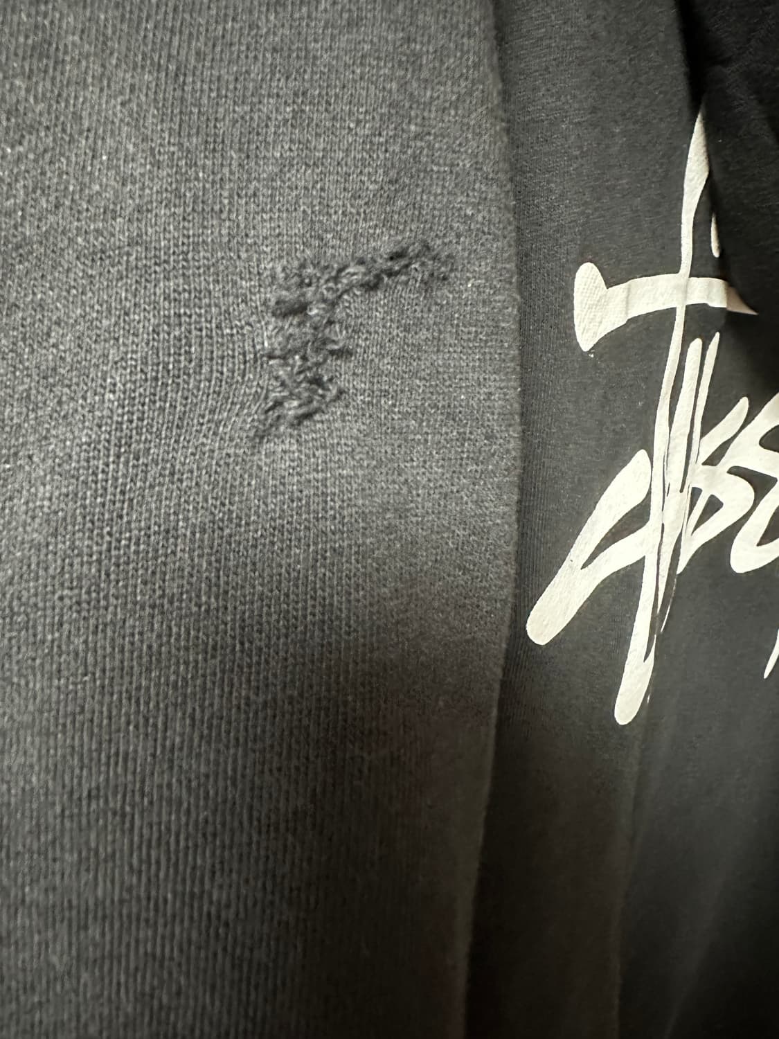 [XL] 스투시 Stussy 베이직 로고 후드집업 상품이미지3