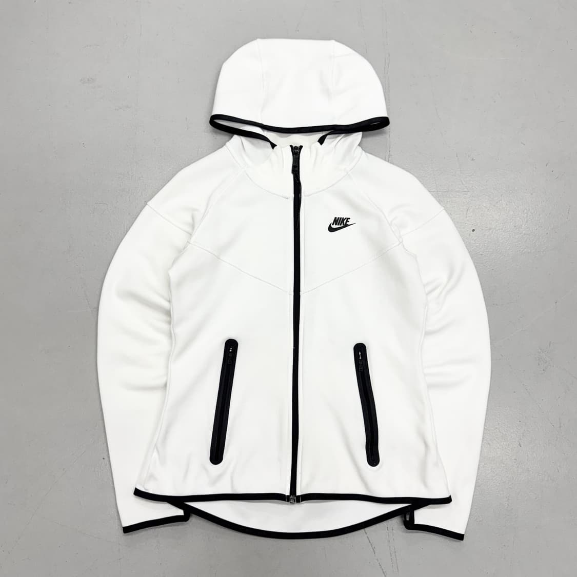 나이키 테크팩 테크플리스 후드집업 화이트 상품이미지2