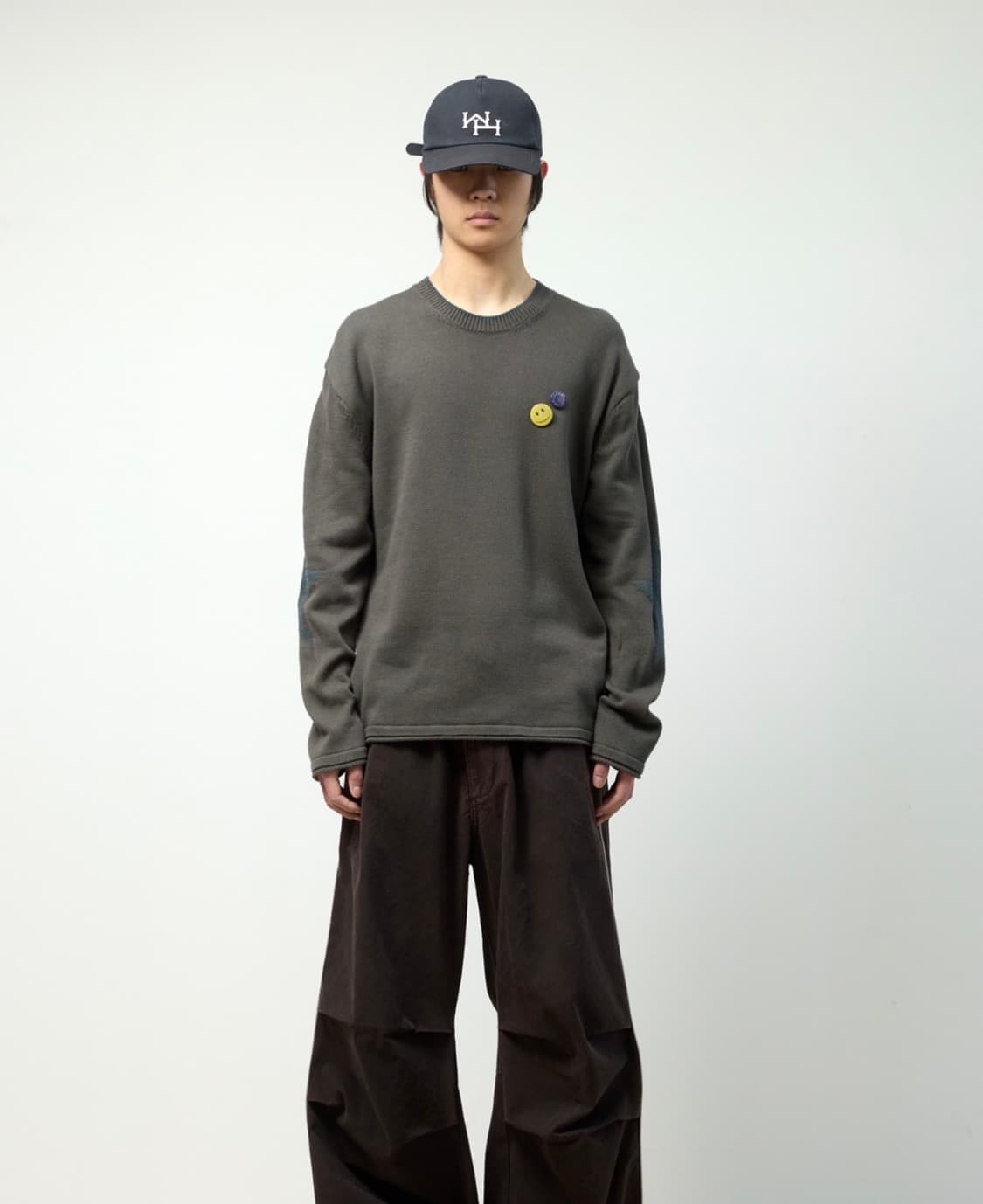 해칭룸 Star knit khaki 상품이미지2