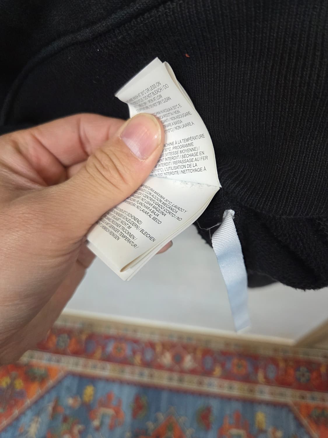 오프화이트 모나리자 기모 후드티 sp 상품이미지7