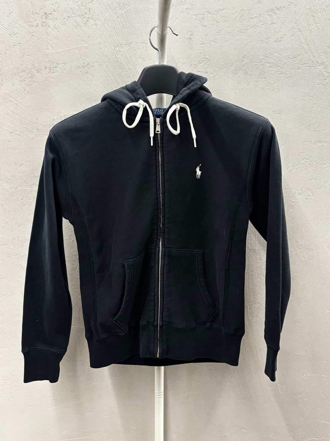 폴로 랄프 로렌 후드집업 블랙 XS 상품이미지2