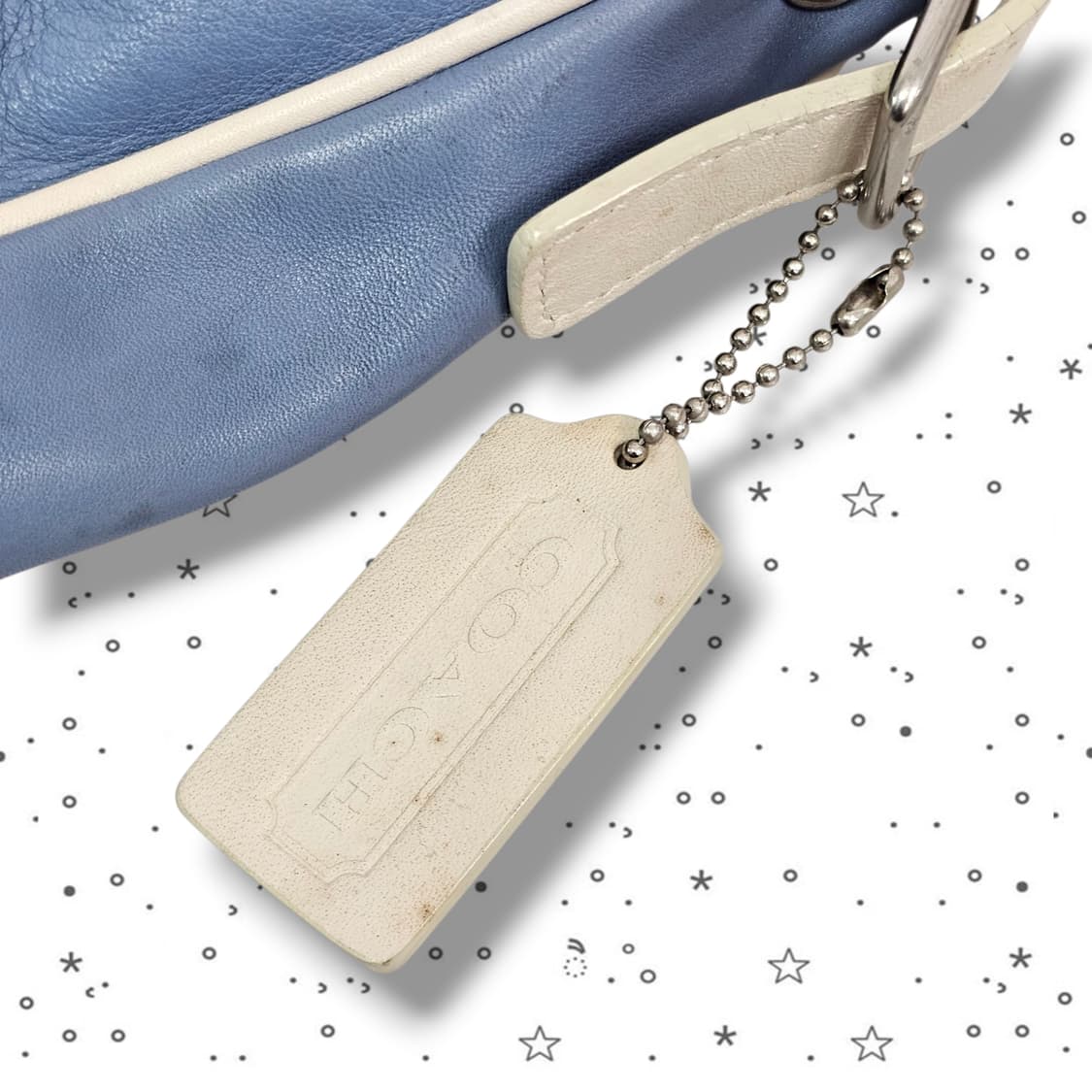 COACH 코치 레거시 웨스트 조이 호보백 스카이블루 상품이미지10