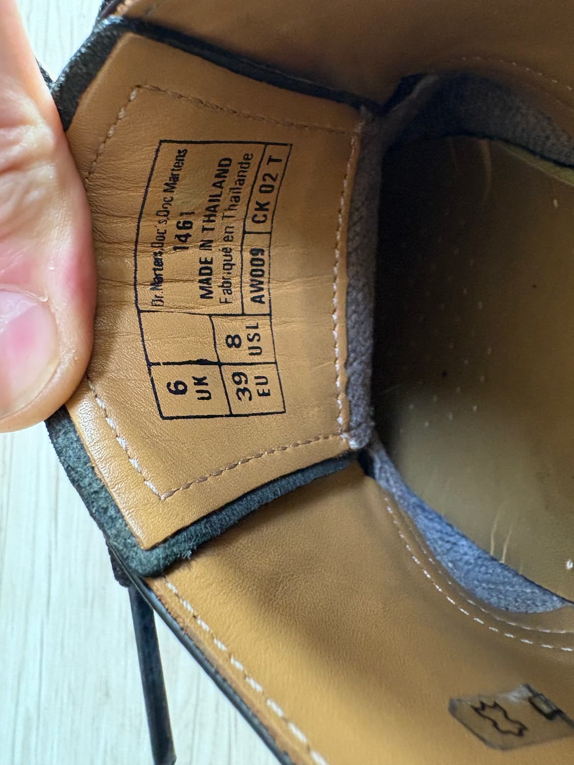 닥터마틴 1461 3홀 스무스 250 상품이미지7