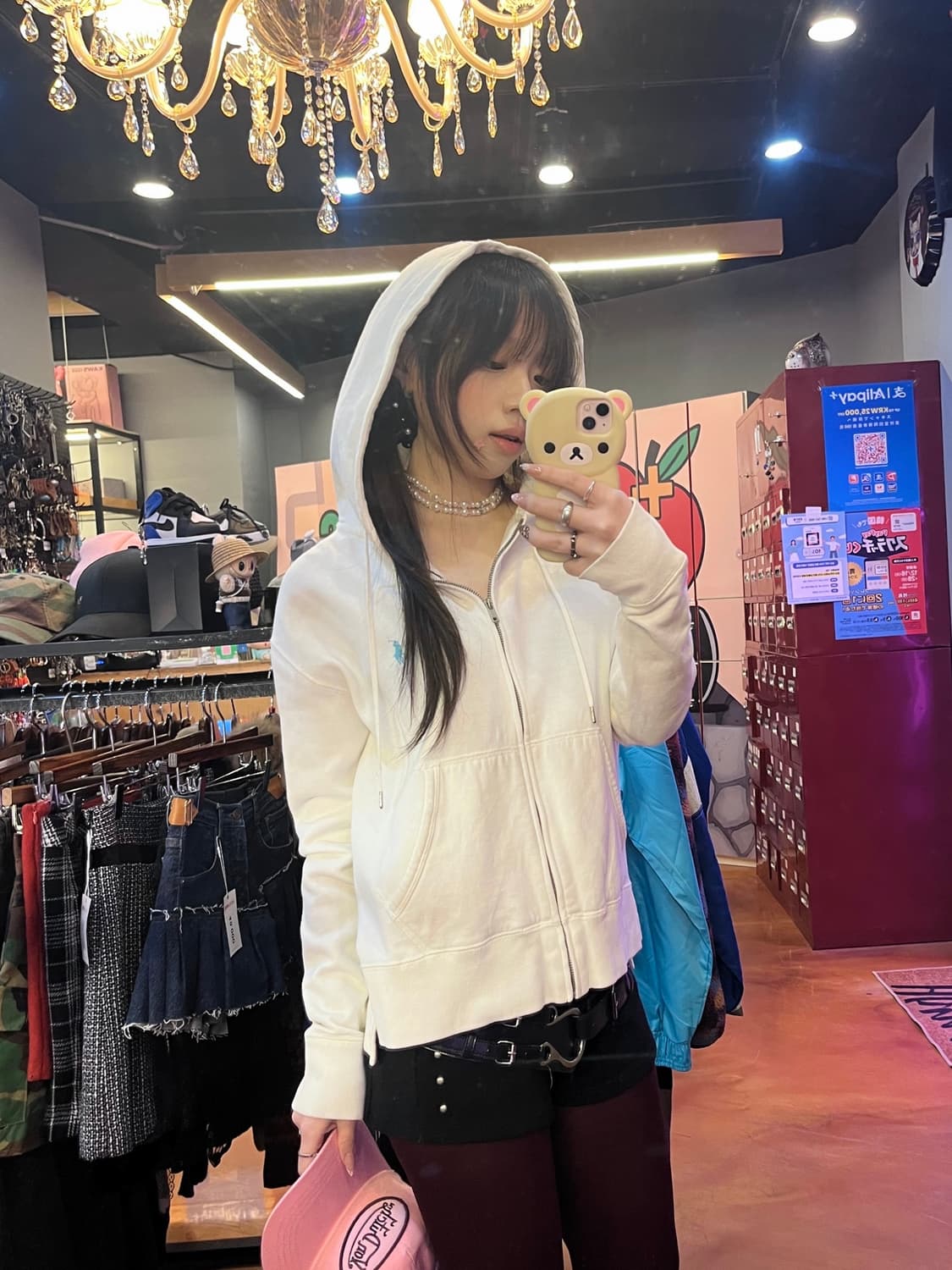 Mint Logo Point Polo Hooded Zip-Up  상품이미지4