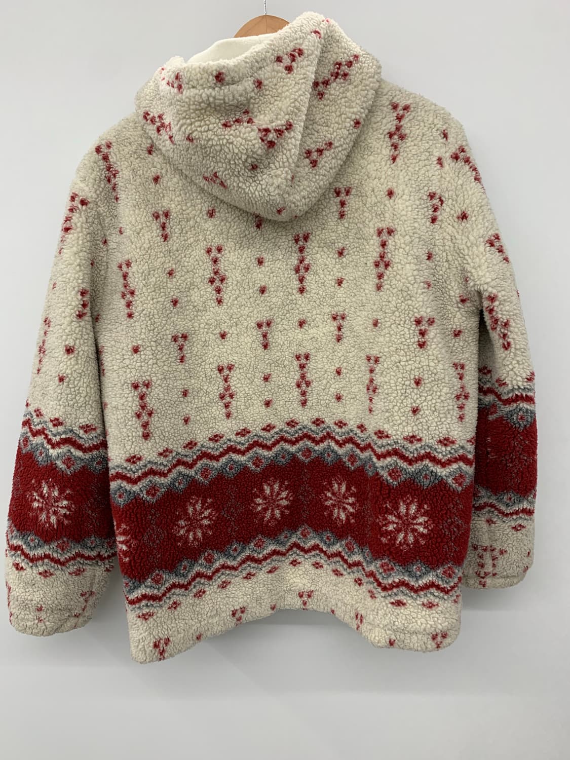 Mlb 노르딕 뽀글이 후드집업 상품이미지6