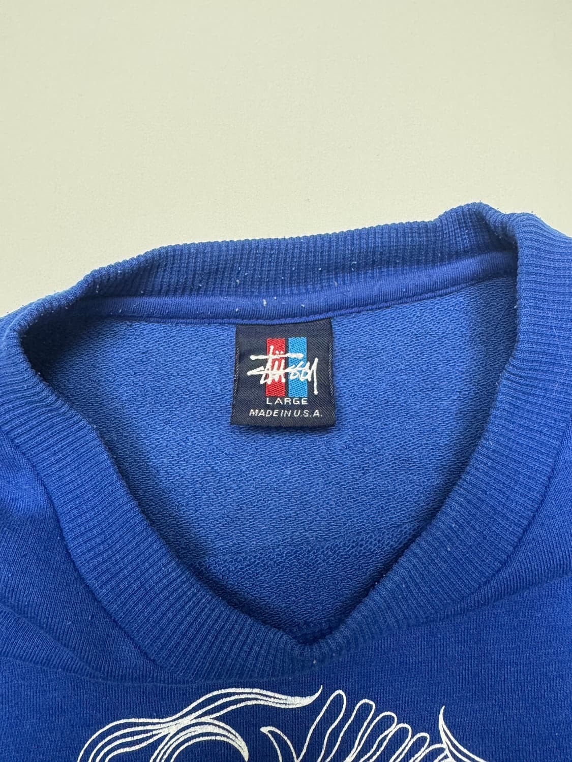 90s 올드 스투시 스웻셔츠 맨투맨 L 상품이미지4