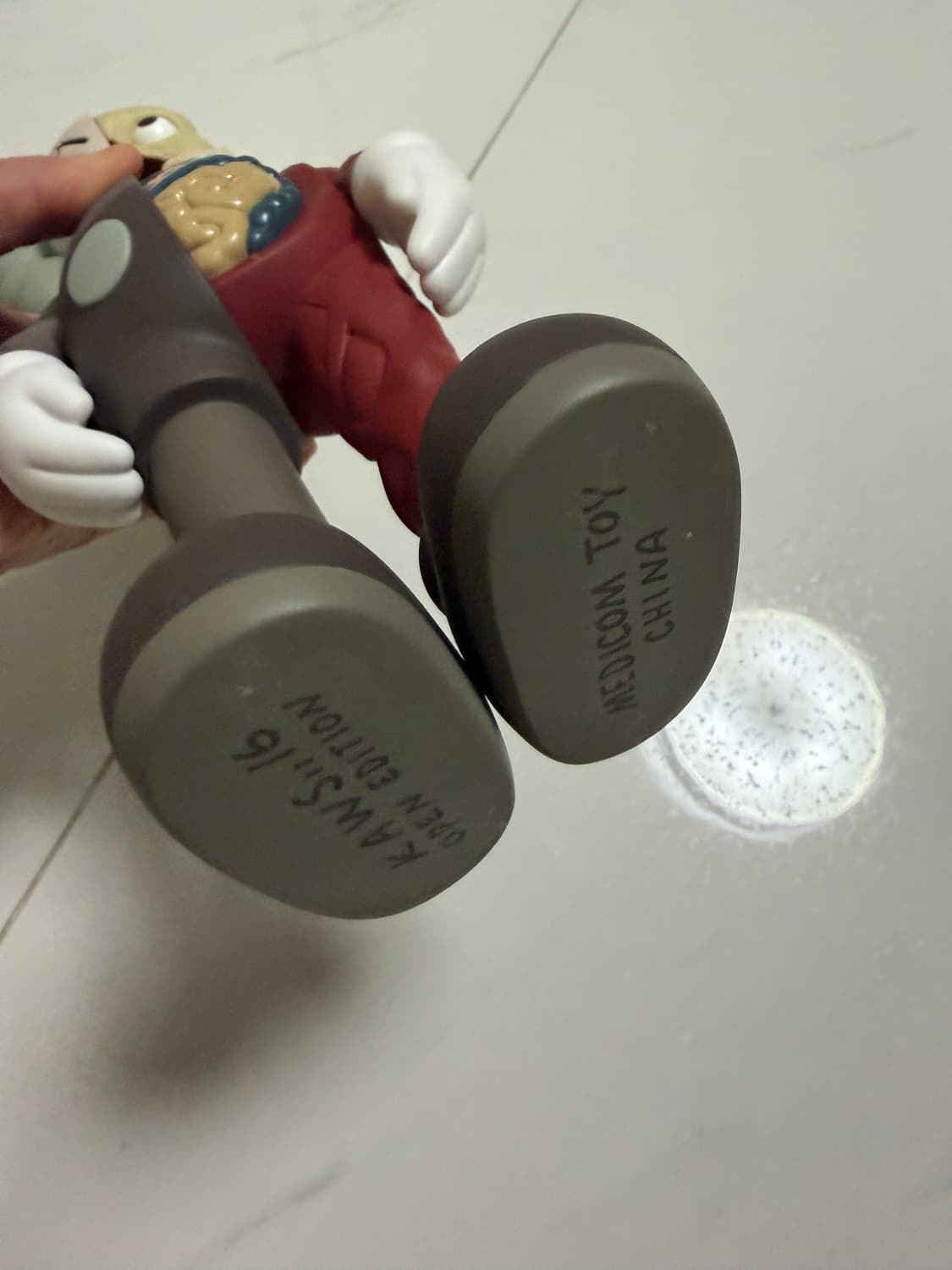 카우스 컴패니언 플레이드 오픈 에디션 바이닐 피규어 브라운 상품이미지3