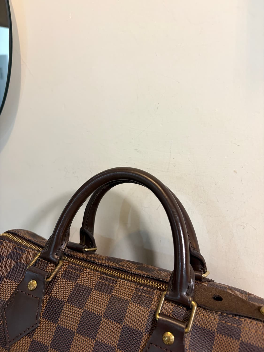루이비통 다미에 스피디 30 토트백 상품이미지3