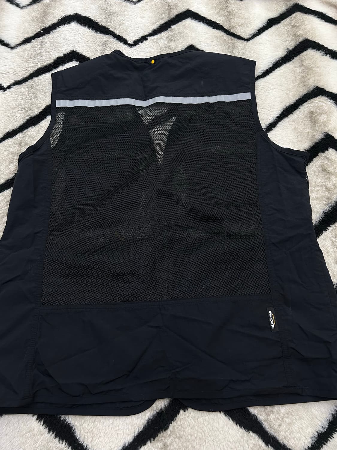 [XL]블랙야크 워크웨어 망사 베스트/블랙 상품이미지3